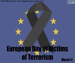 yapboz Avrupa Terör Kurbanları Günü